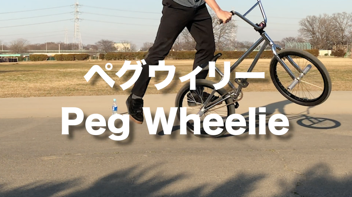トリック動画アップ ペグウィリー Bmx Rider S High